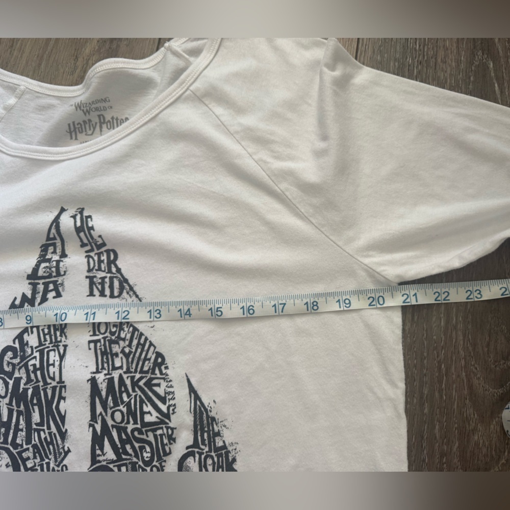 Universal studios Harry Potter World 3/4 shirt size XL - Picture 2 of 4